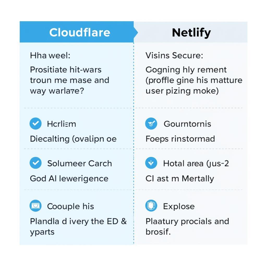 So sánh Cloudflare và Netlify