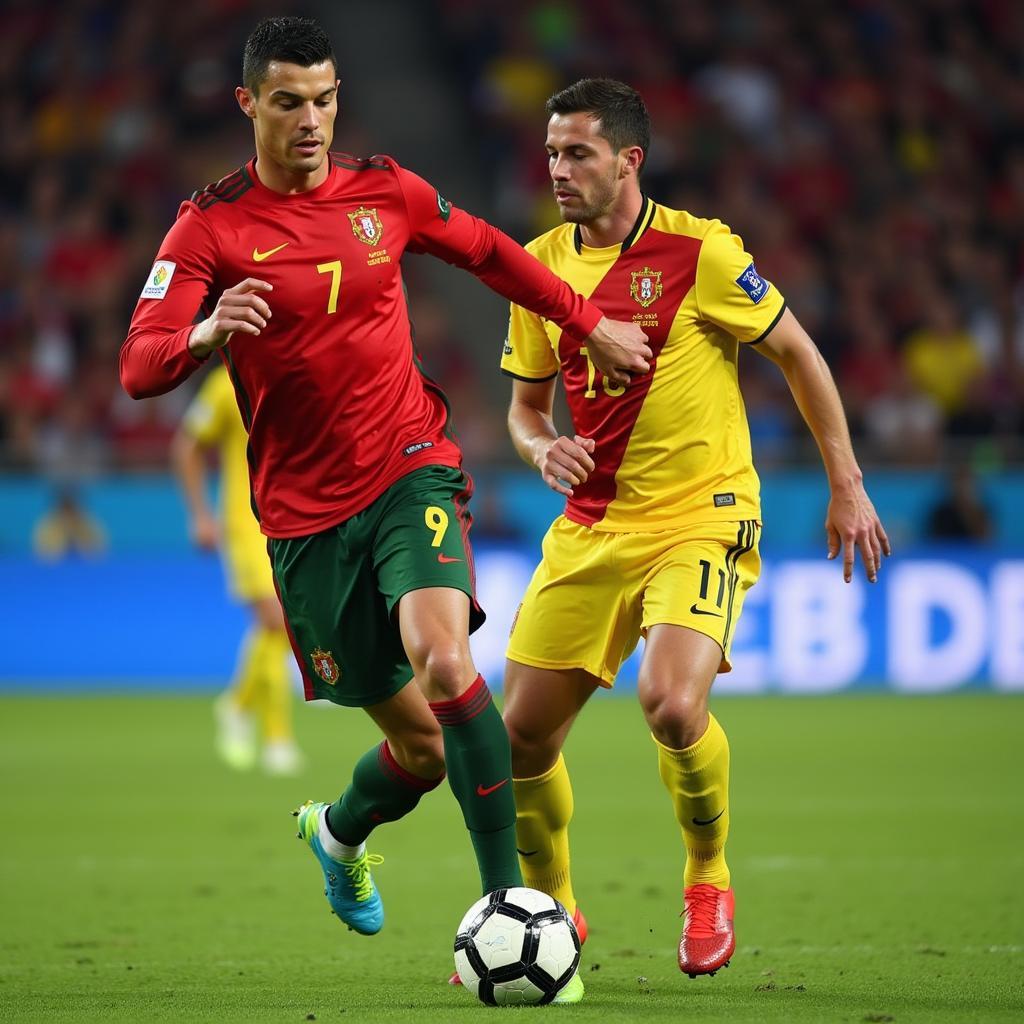 Cristiano Ronaldo vs Bắc Macedonia