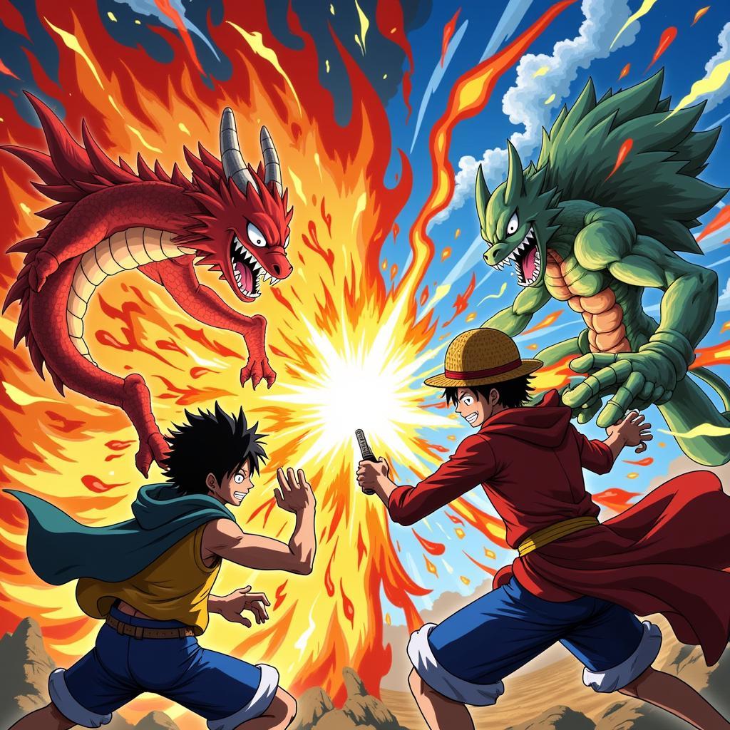 Fairy Tail vs One Piece: Cuộc đối đầu nảy lửa