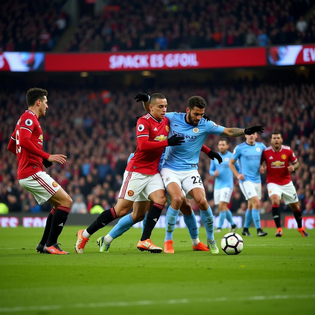 Manchester United vs Manchester City: Cuộc đối đầu kinh điển