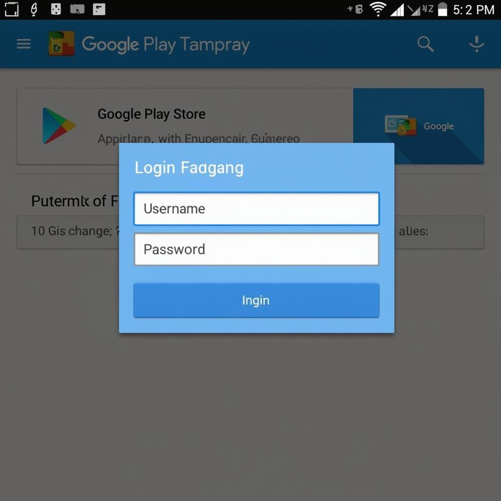 Đăng Nhập Google Play Store