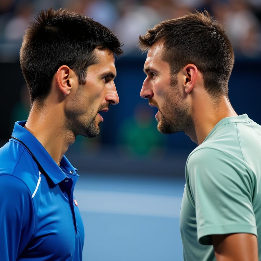 Djokovic và Ruud đối đầu trên sân cỏ