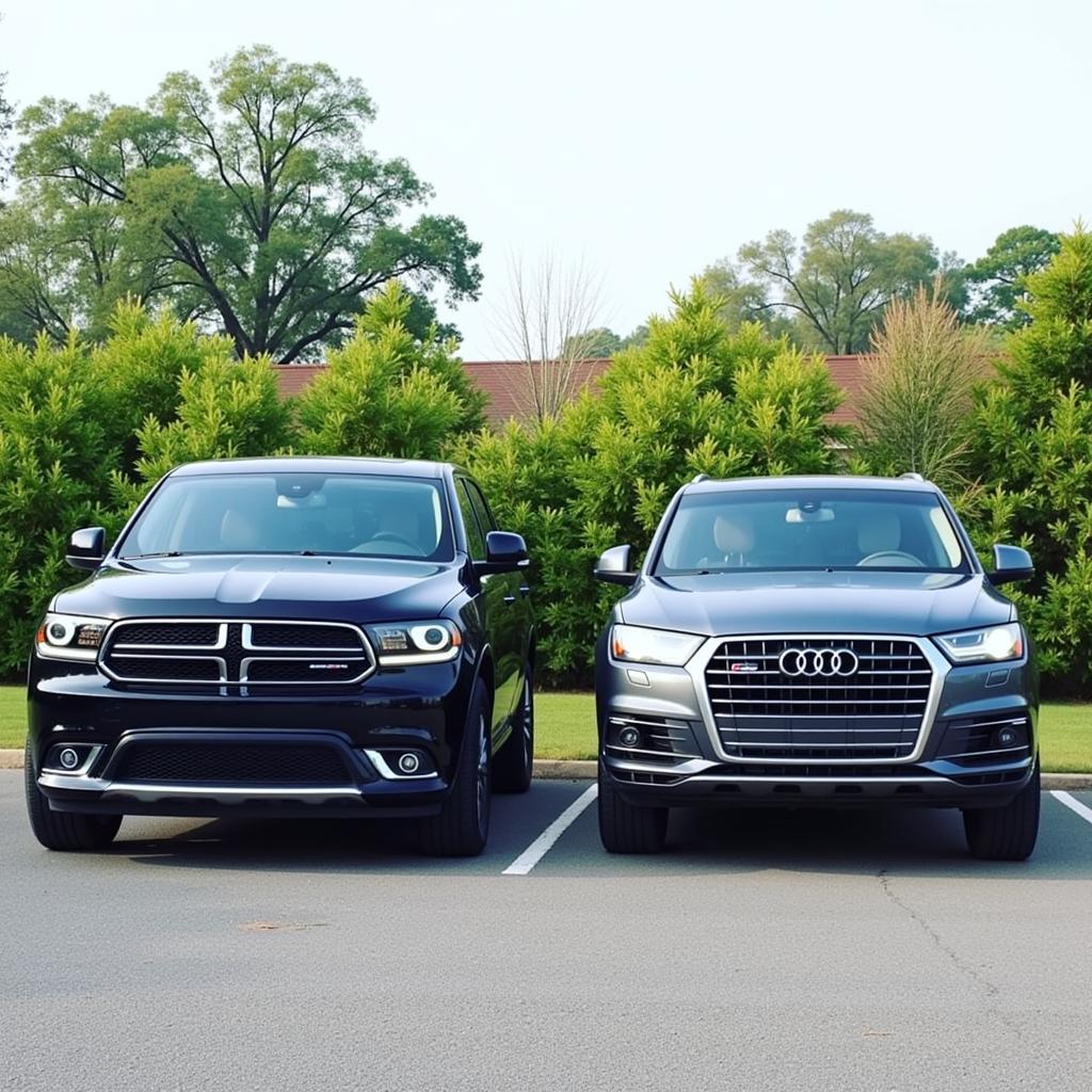 Dodge Durango và Audi Q7