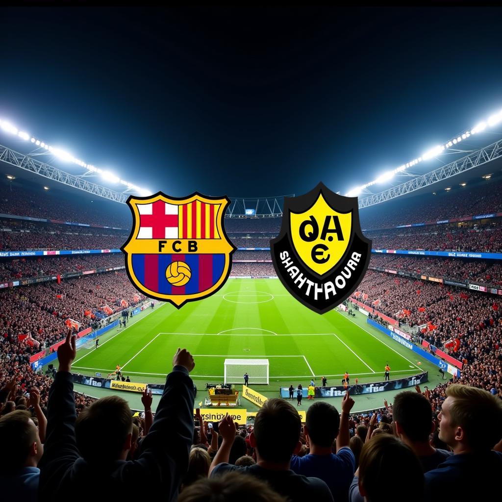 Đối đầu kinh điển Barcelona vs Shakhtar Donetsk