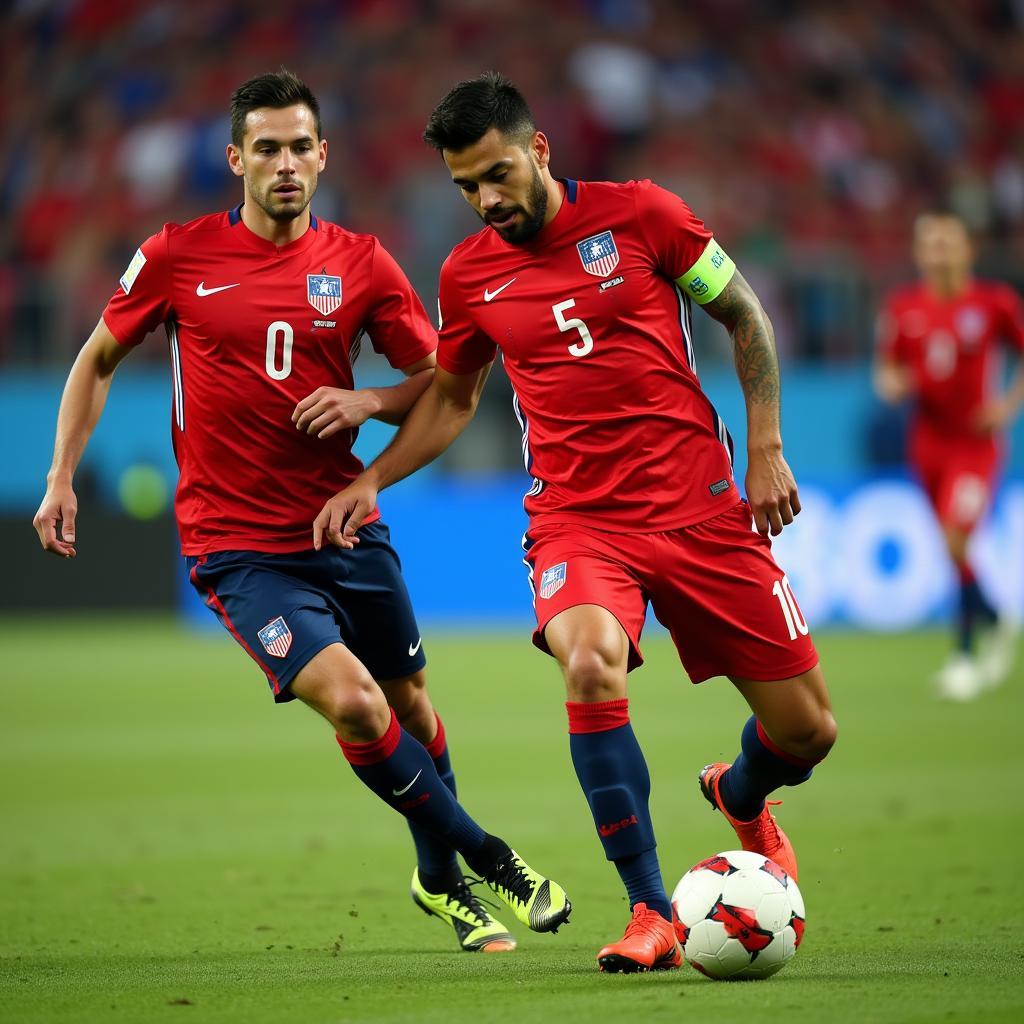 US vs Chile: Đối đầu nảy lửa