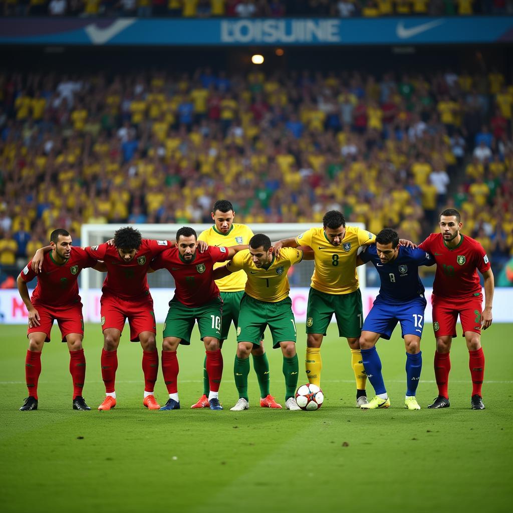 Đội Hình Bóng Đá Nhà: Maroc vs Brasil