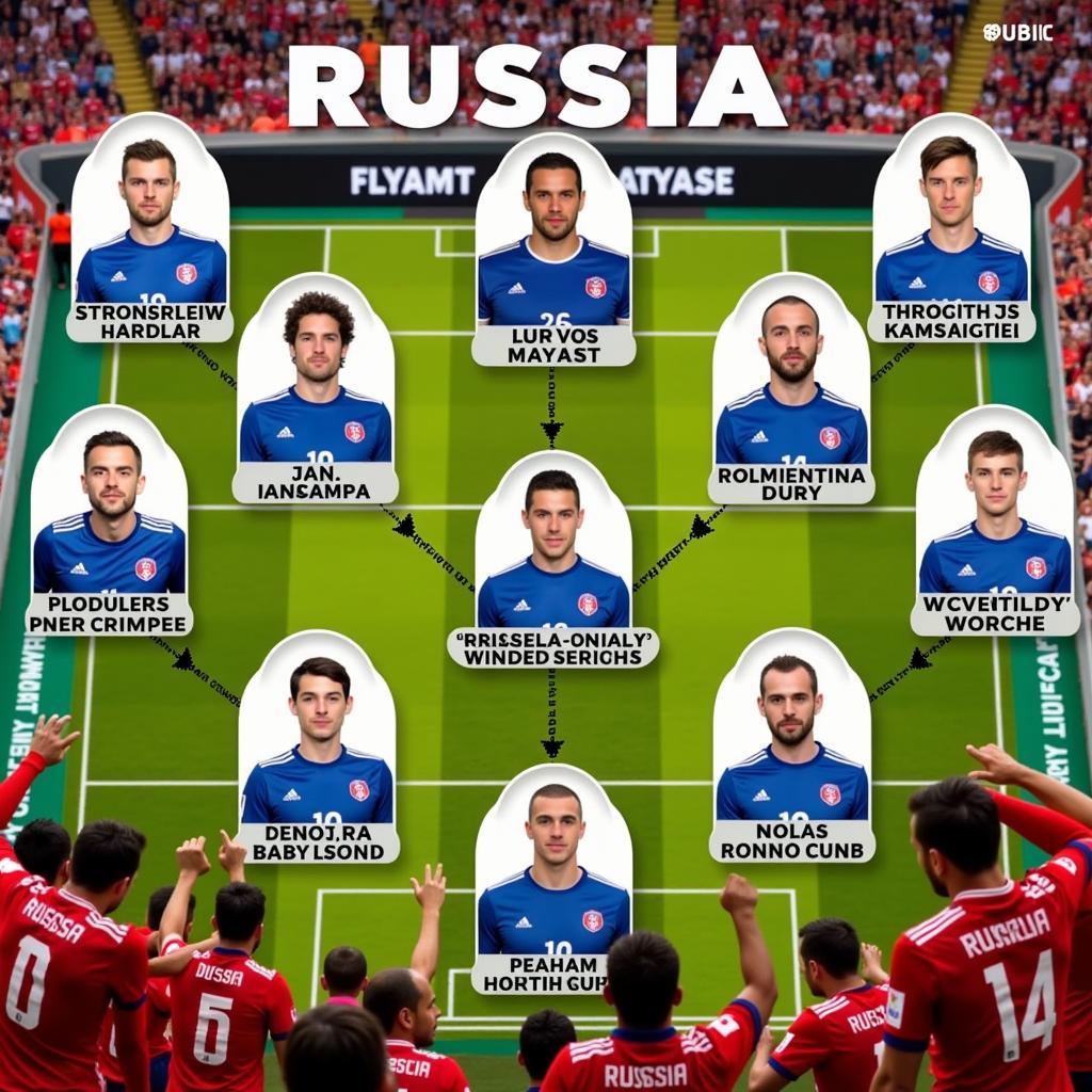 Russia national football team lineup