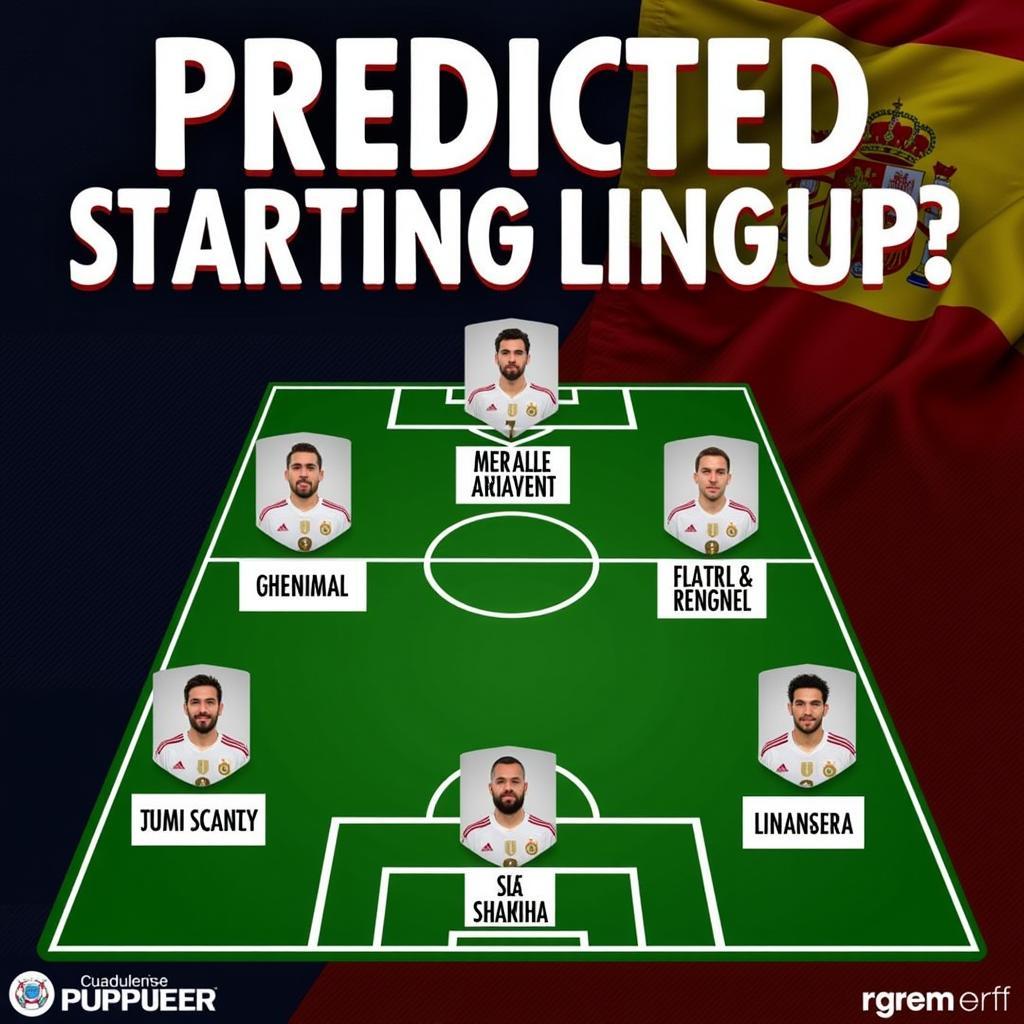 Spain's expected lineup vs Costa Rica