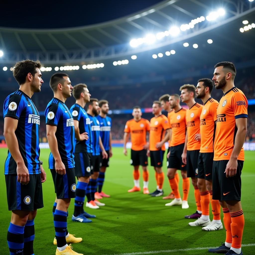 Đội hình ra sân Inter vs Shakhtar