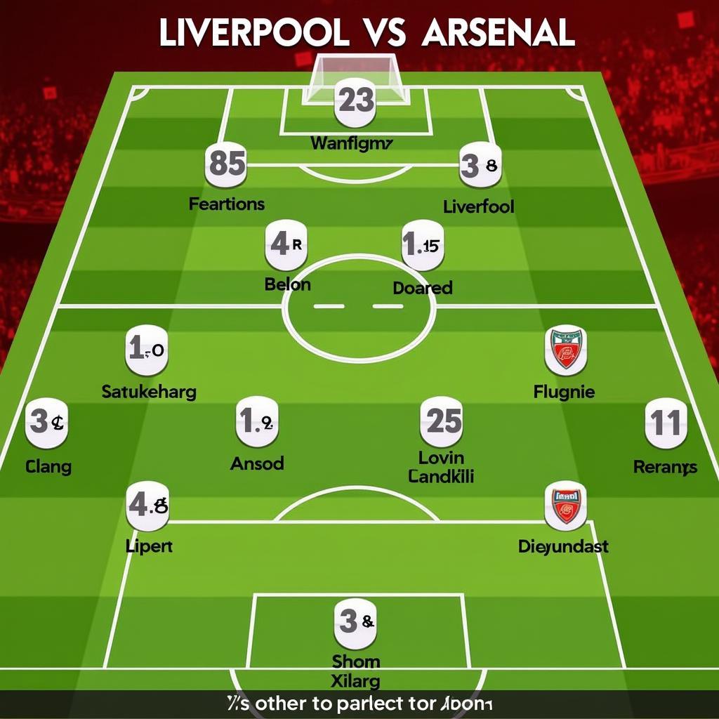 Đội hình ra sân dự kiến Liverpool vs Arsenal