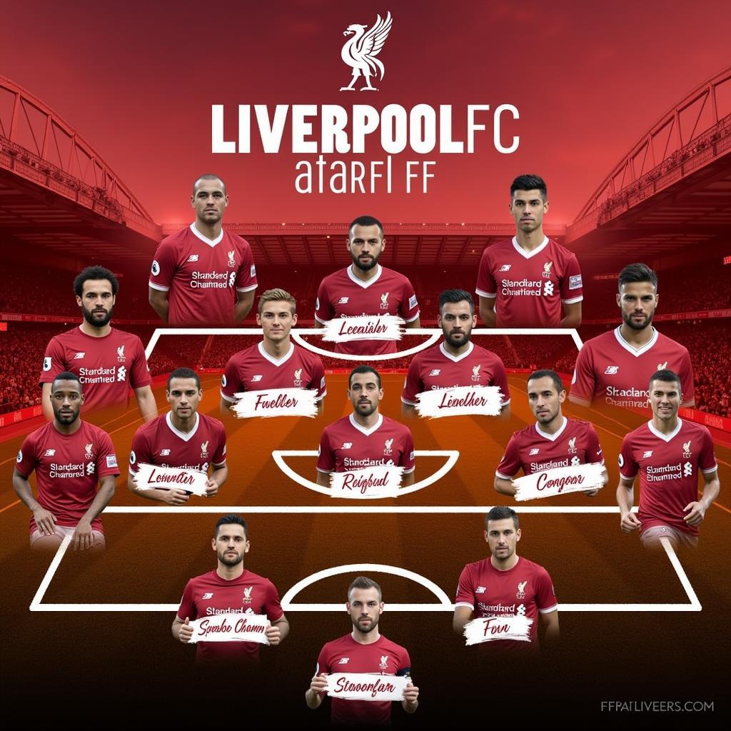 Đội hình ra sân Liverpool