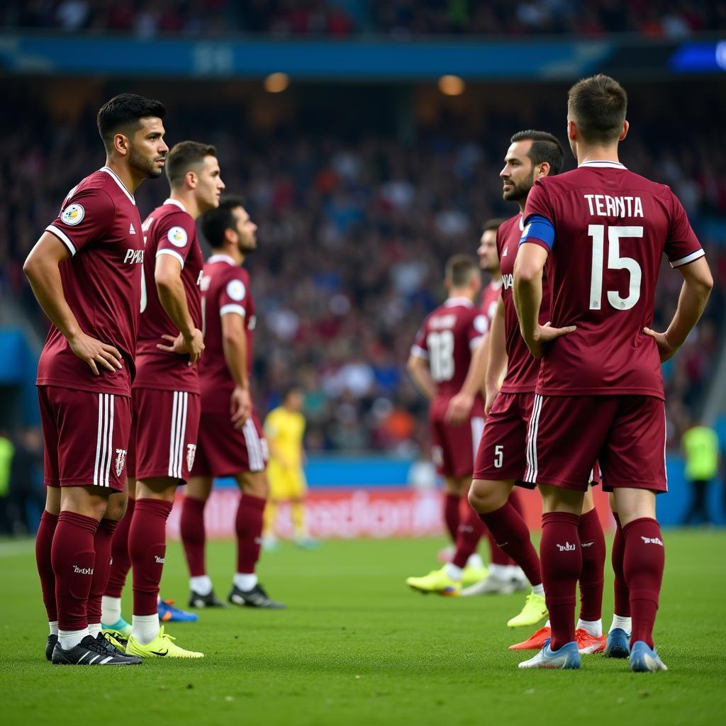 Đội hình ra sân Qatar vs Panama