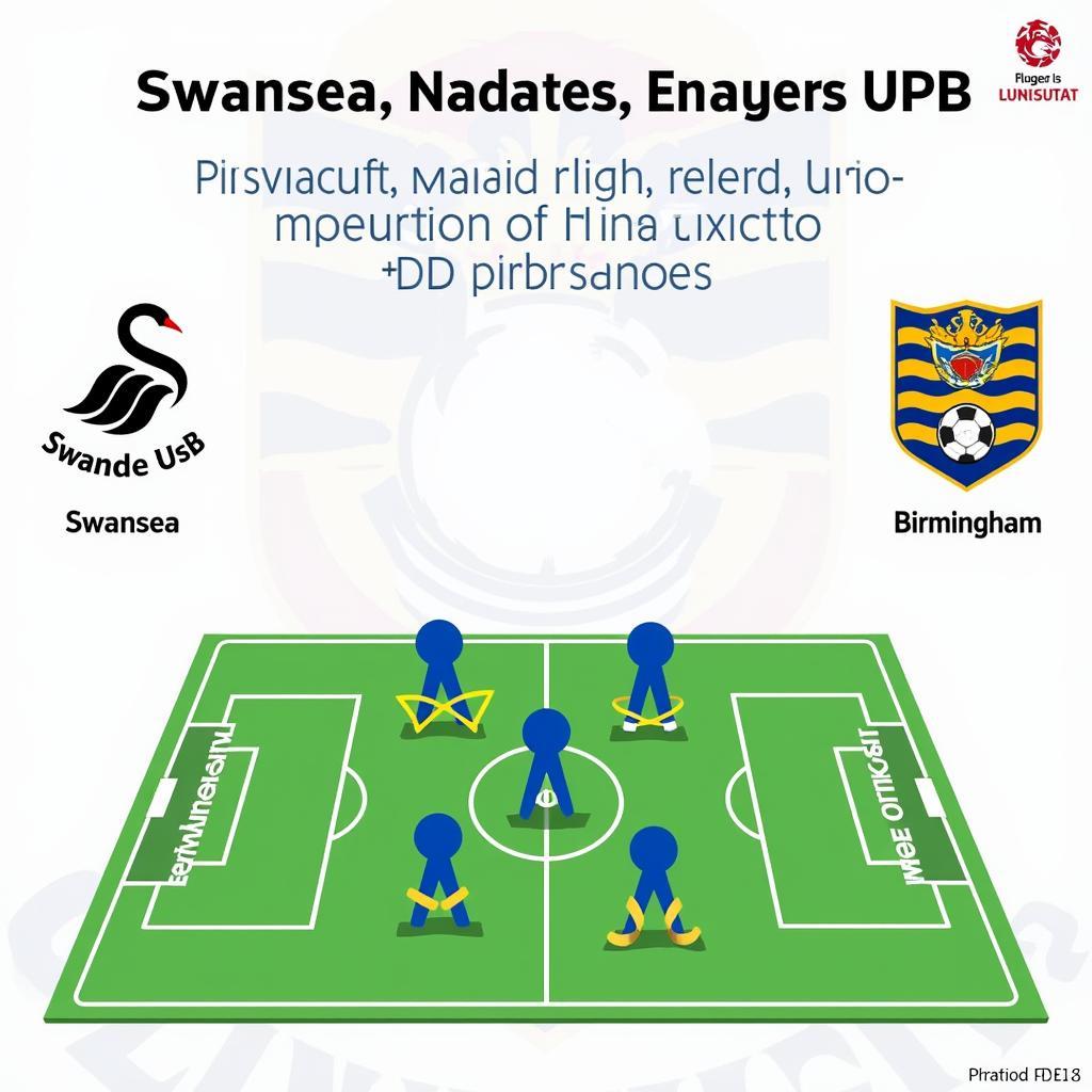 Đội hình ra sân dự kiến của Swansea và Birmingham