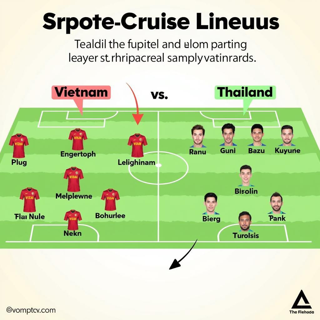 Đội hình Việt Nam vs Thái Lan trong trận đấu gần đây