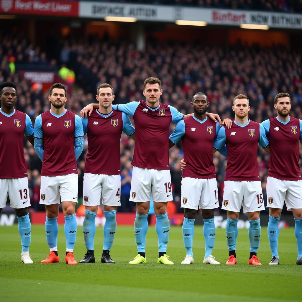 Đội hình ra sân của West Ham