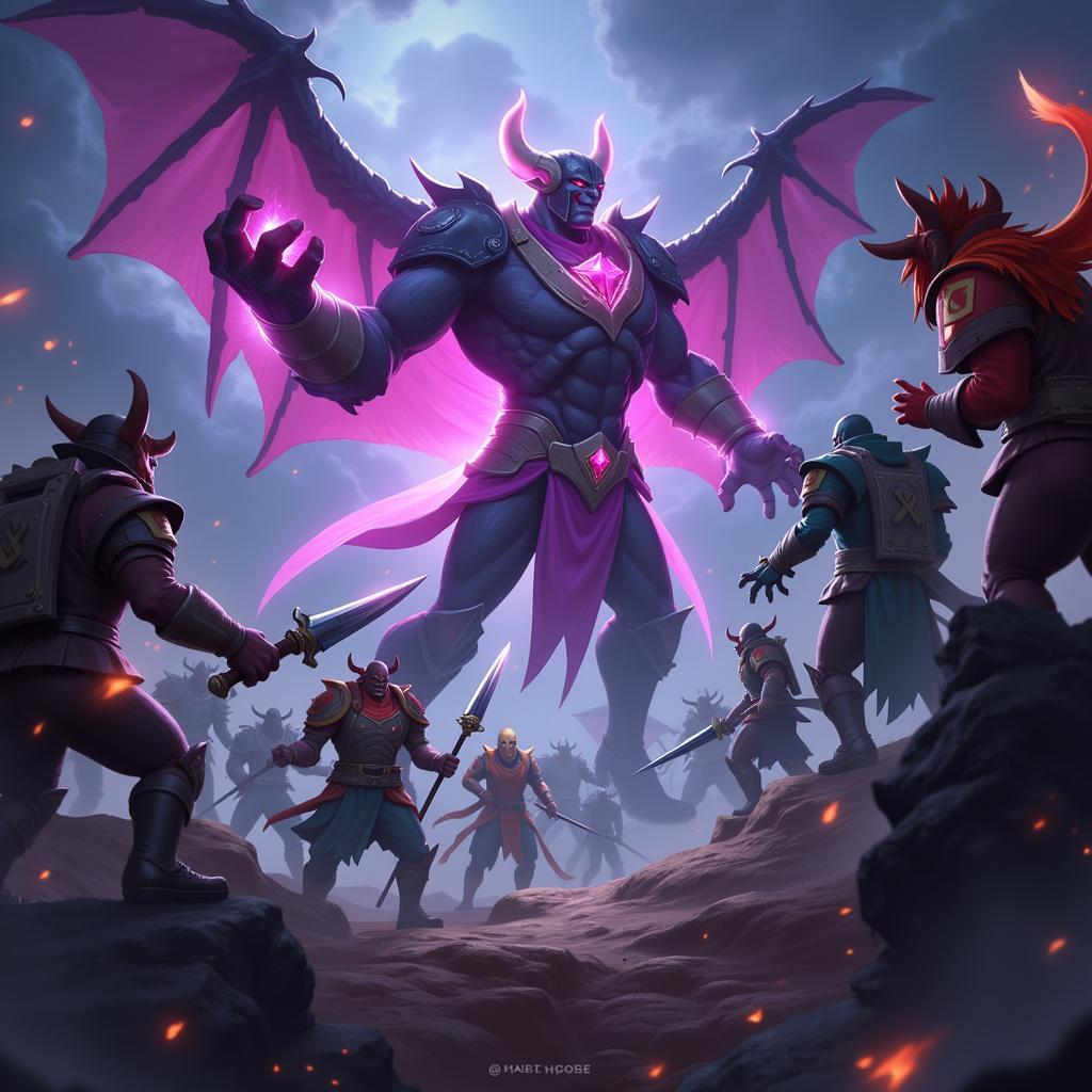 Dota Underlords với hình ảnh Lord