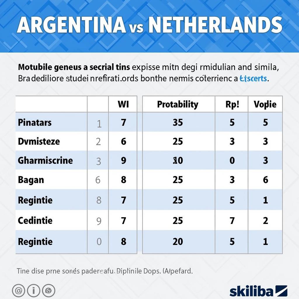 Dự đoán tỷ số Argentina và Hà Lan