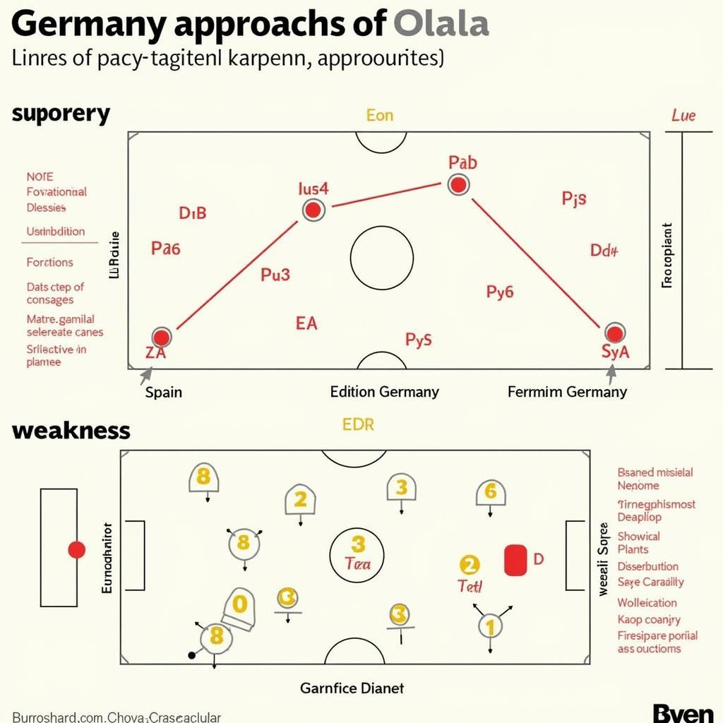 Germany vs Spain Euro - Tactical Highlights