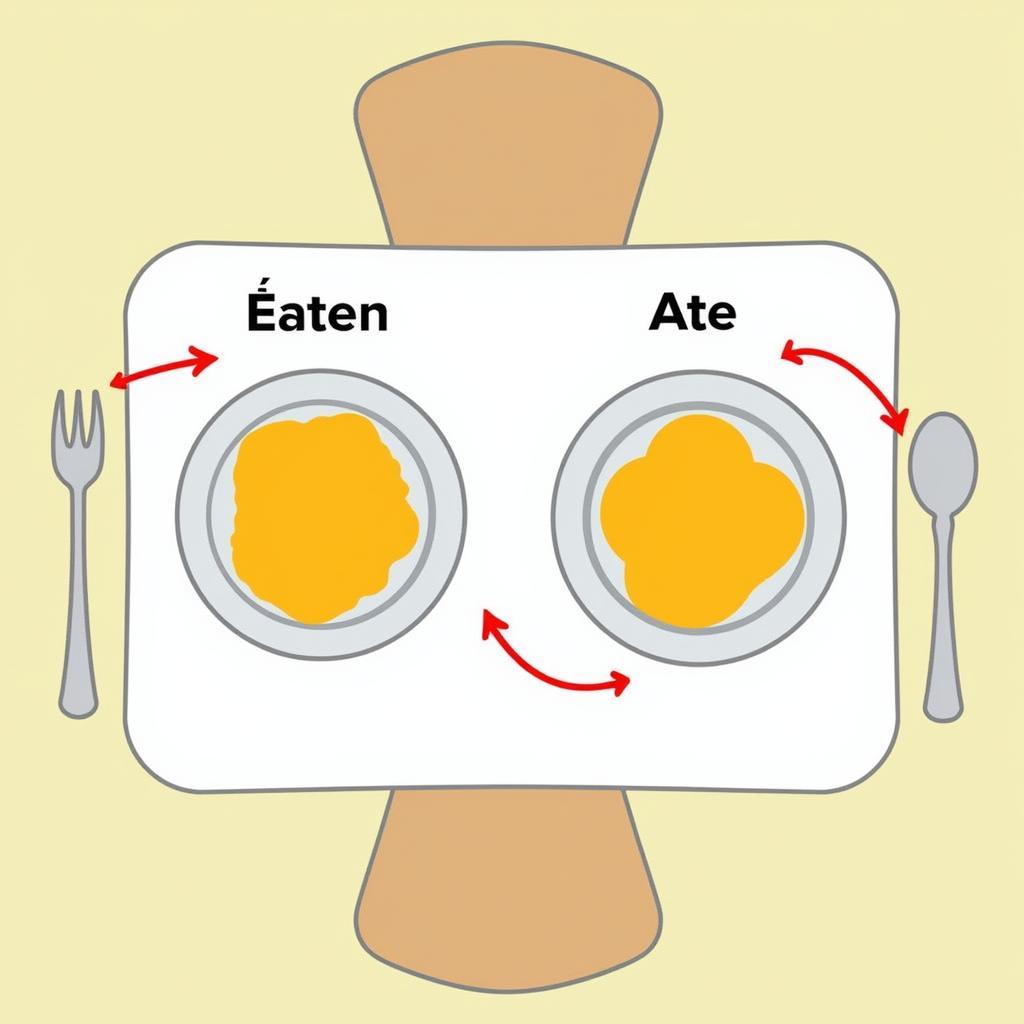 Eaten vs. Ate