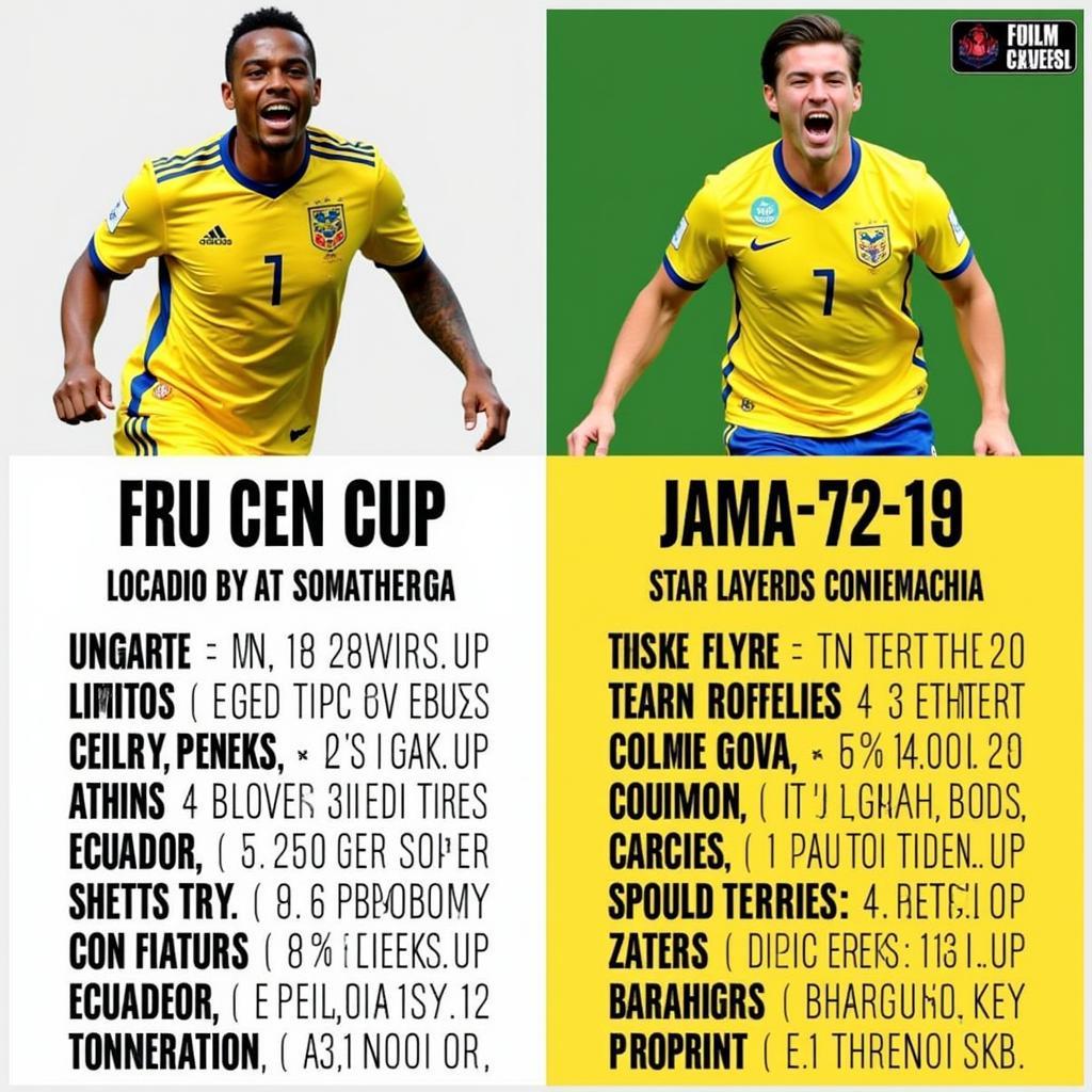 Cầu thủ nổi bật Ecuador vs Jamaica