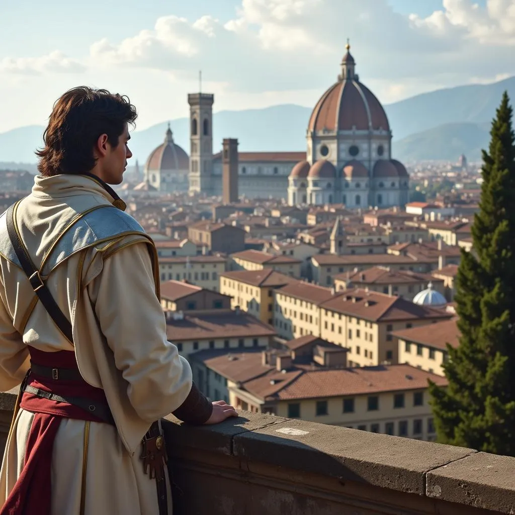 Ezio Auditore tại Florence