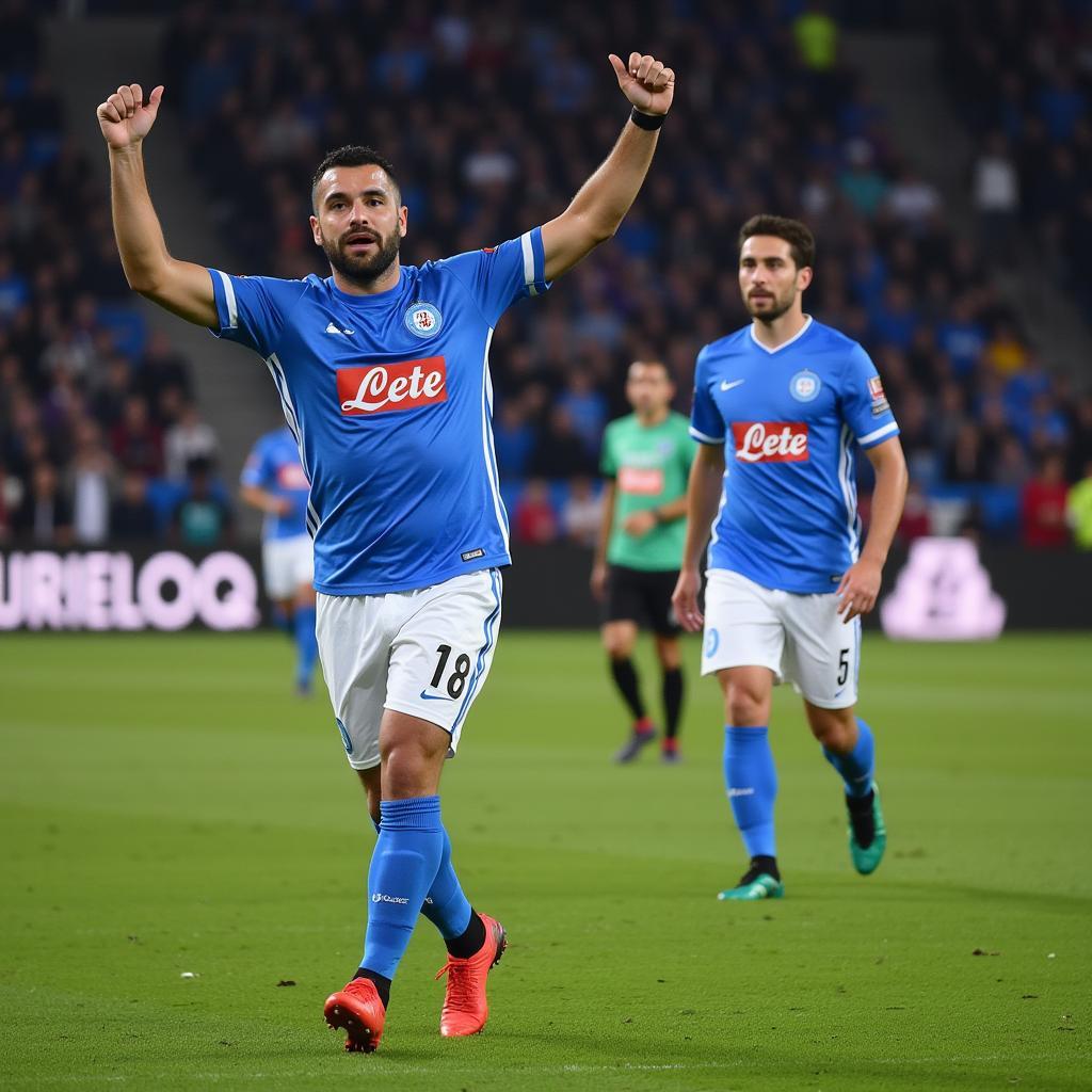 Empoli giành chiến thắng trước Napoli