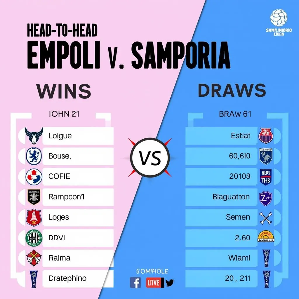 Lịch sử đối đầu Empoli vs Sampdoria