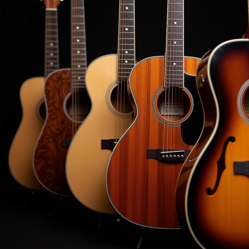 Epiphone Pro 1 Acoustic Guitar lineup