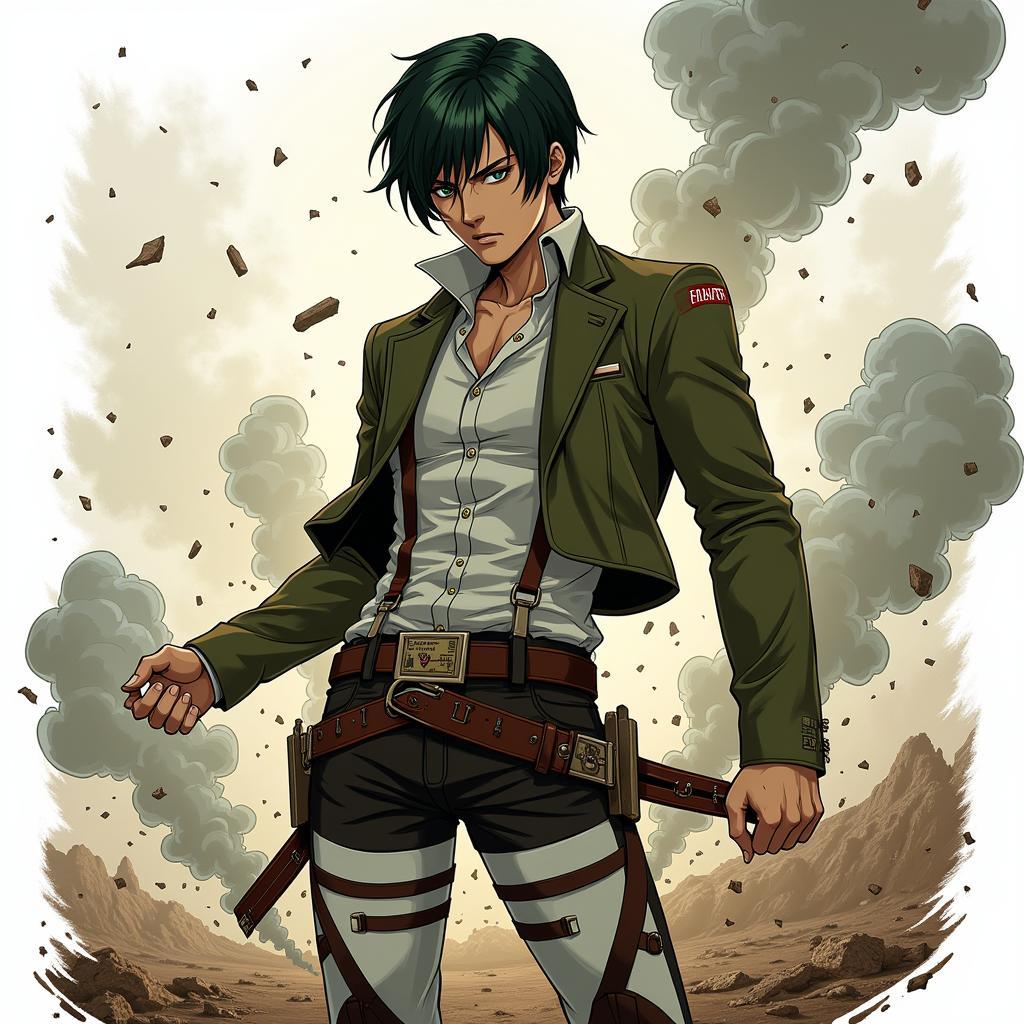 Eren Yeager trong "Attack on Titan"