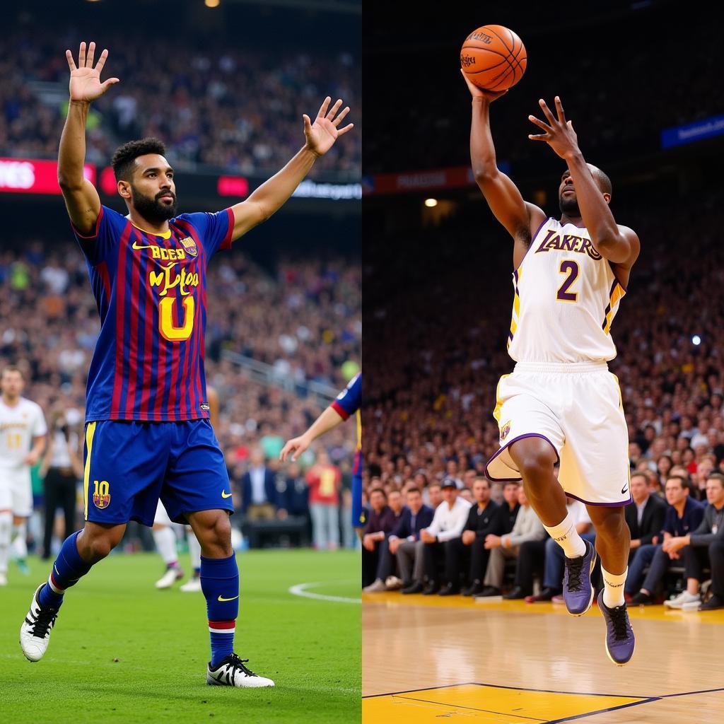 Phong cách thi đấu của FCB và Kobe Bryant