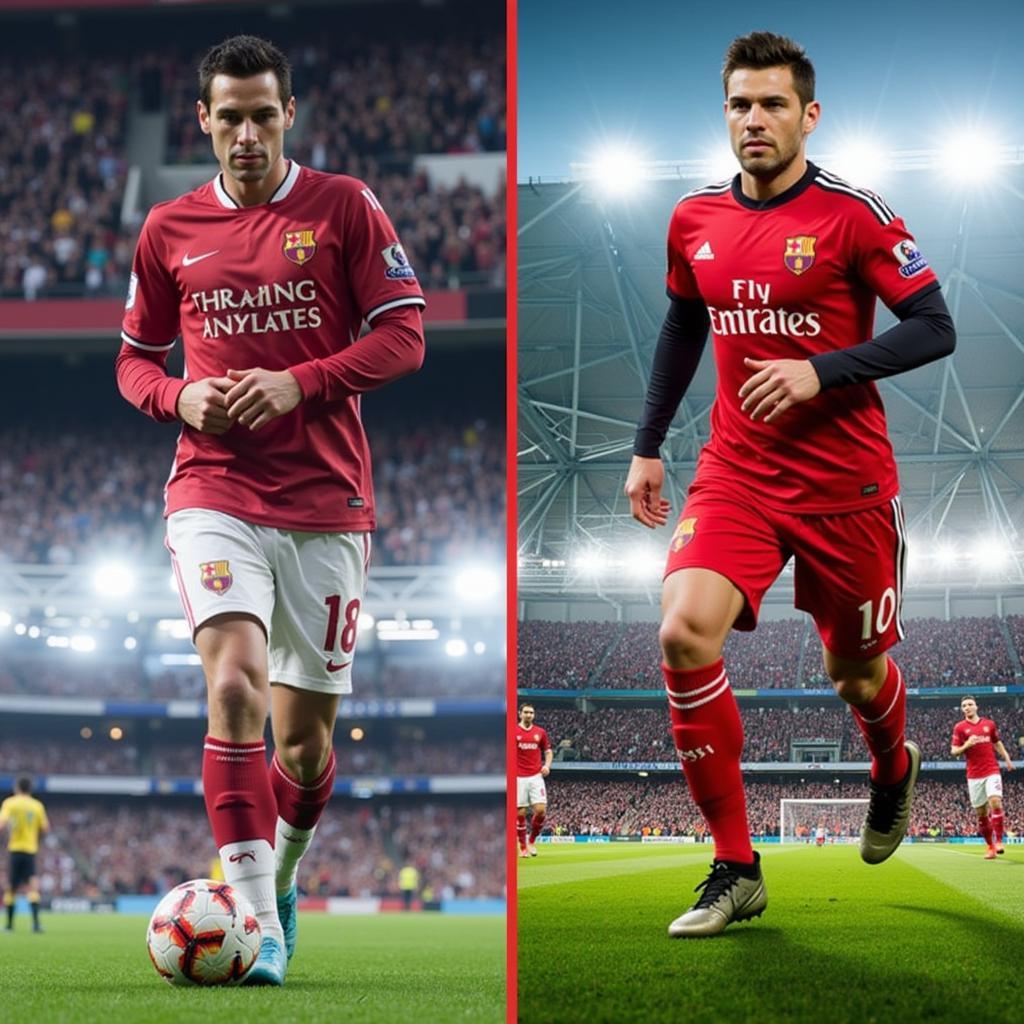 So sánh đồ họa FIFA 16 và PES 16