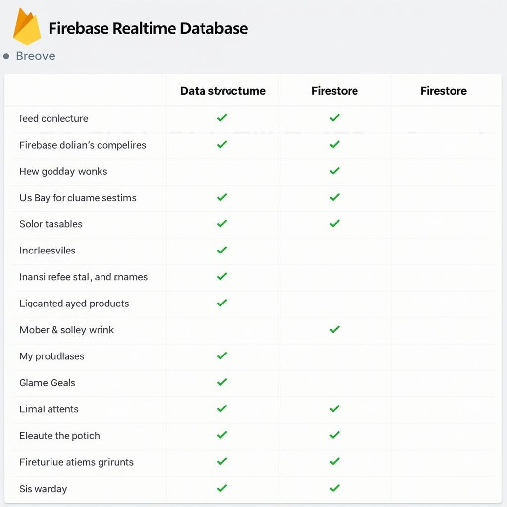 Firebase Realtime Database vs Firestore