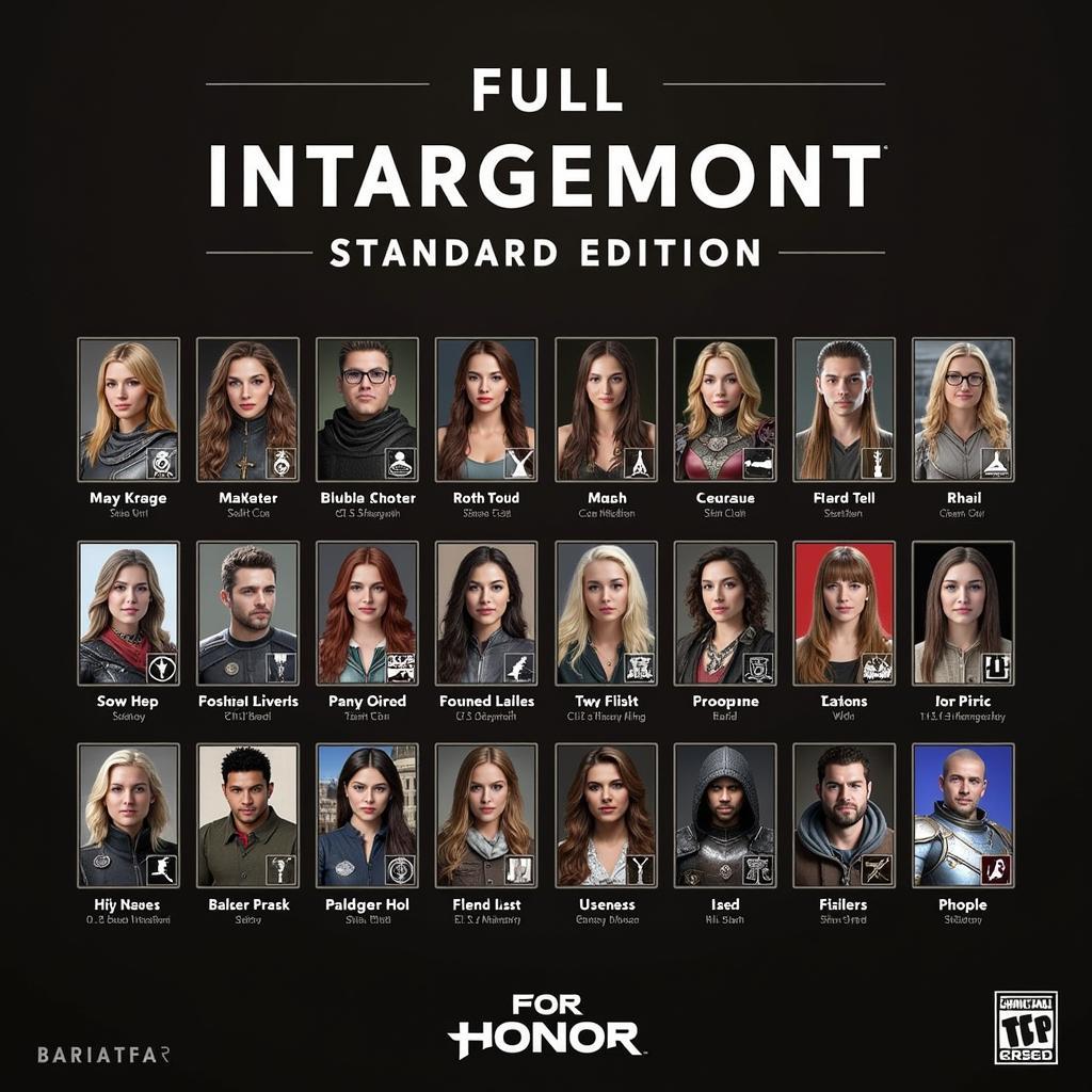 For Honor Standard Edition content