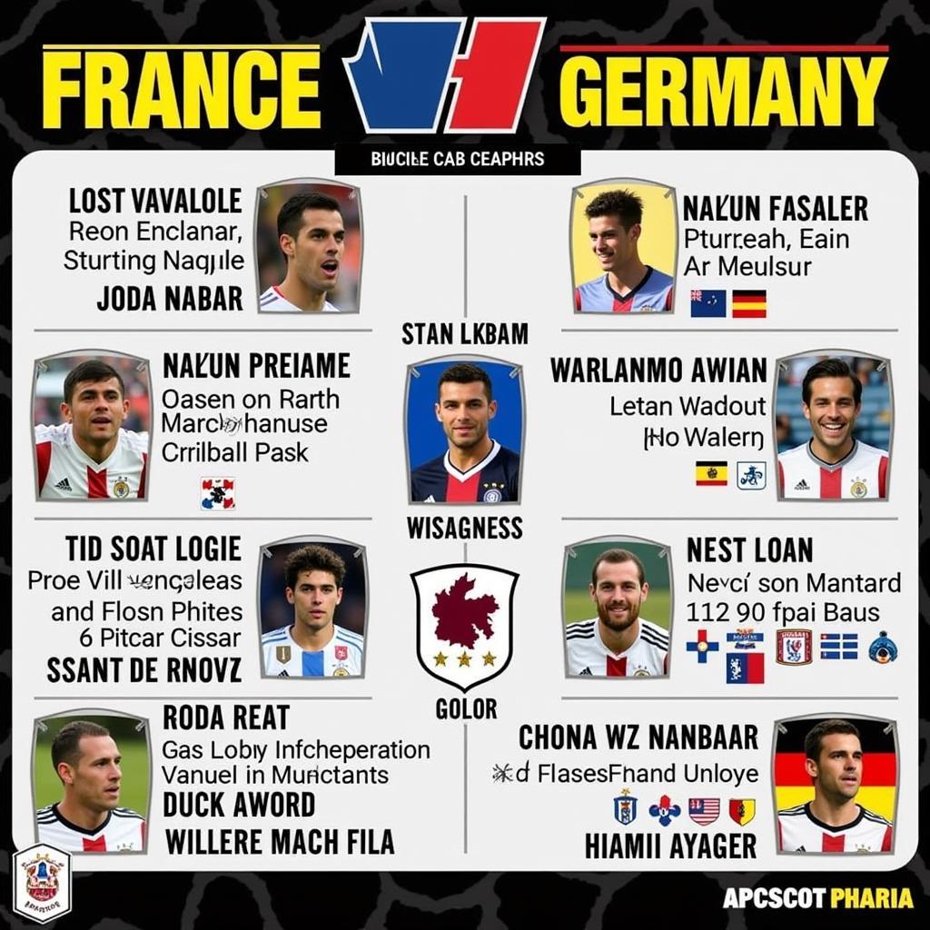 France vs Germany Key Player Battles