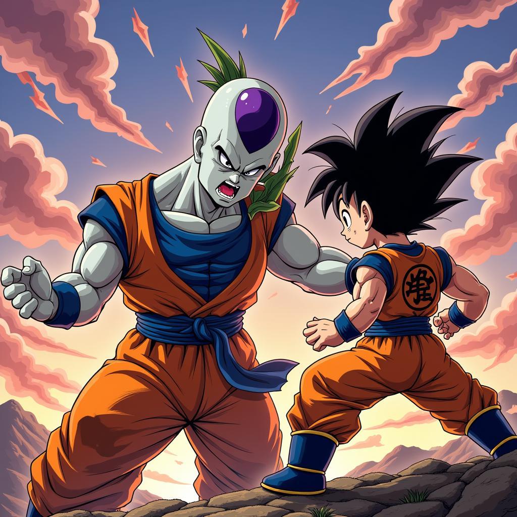 Frieza tung đòn tấn công cuối cùng