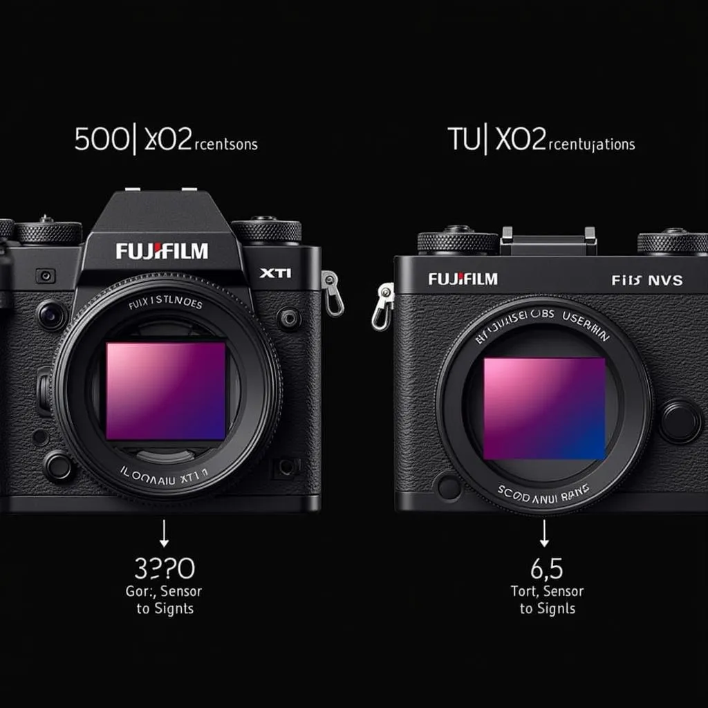 Cảm biến Fujifilm XT1 và XT2