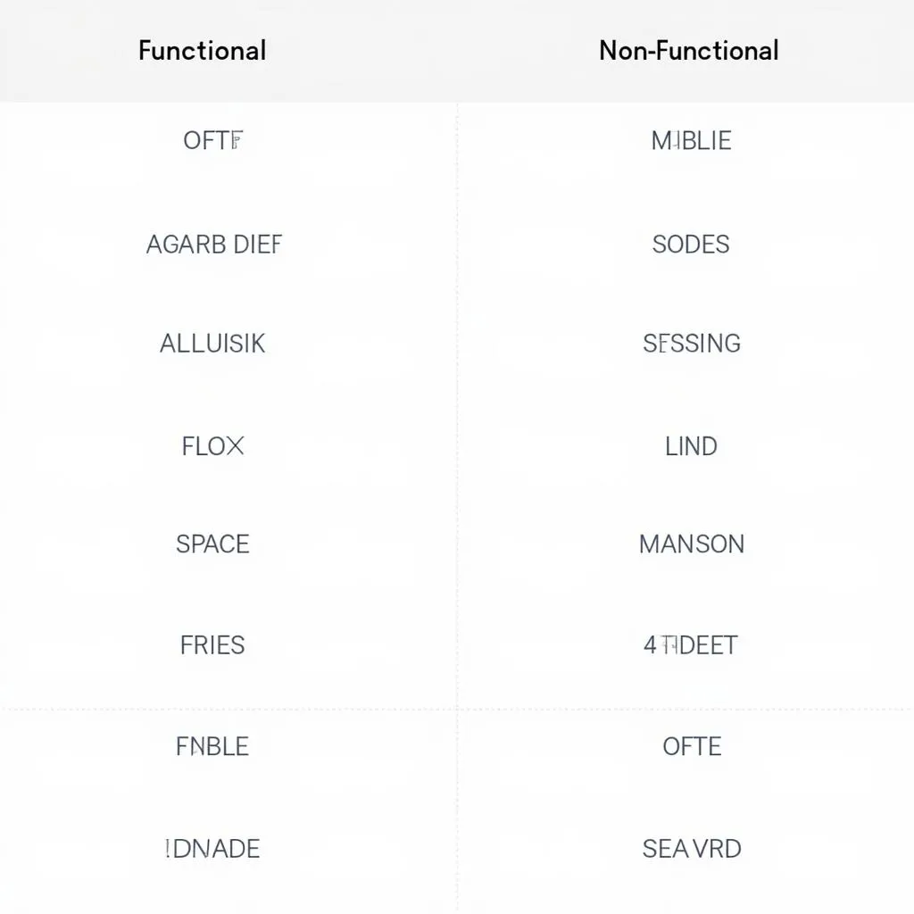 Functional vs. Non-Functional Requirements in an Online Shopping Website