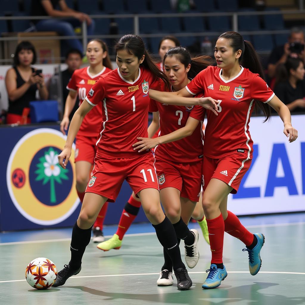 Futsal Việt Nam - Lebanon đối đầu