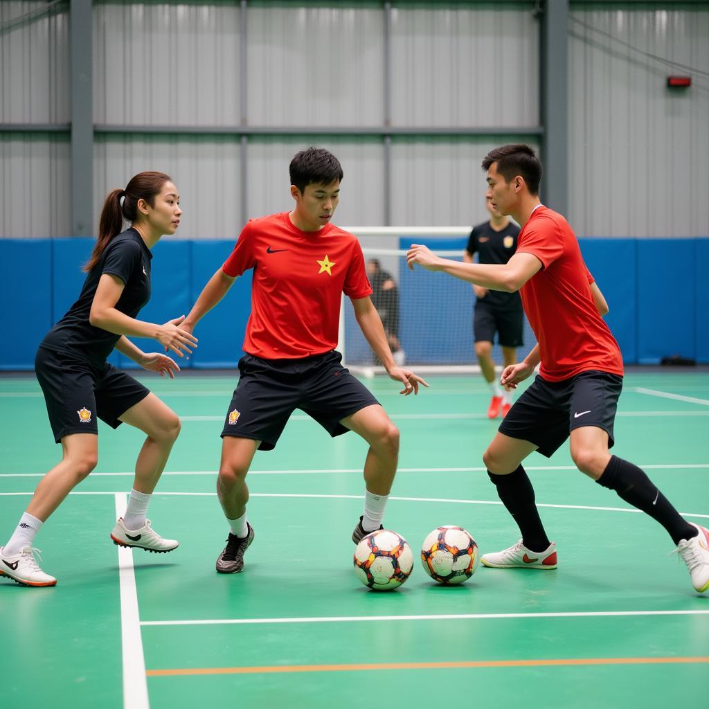 Đội Tuyển Futsal Việt Nam Luyện Tập