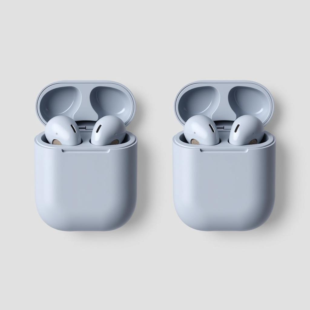 Galaxy Buds 1 và Galaxy Buds 2: Thiết kế