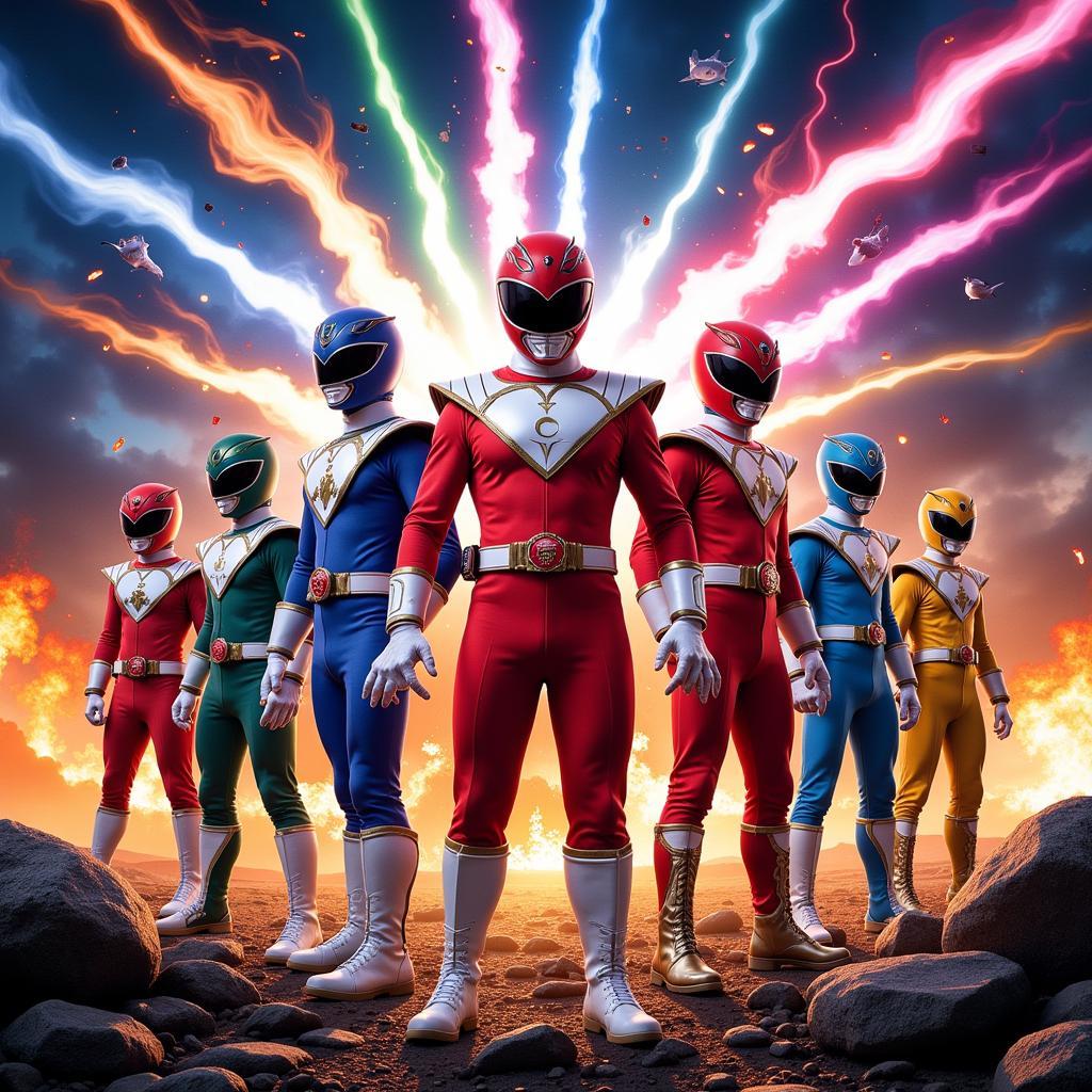 Poster phim Gaoranger vs Super Sentai