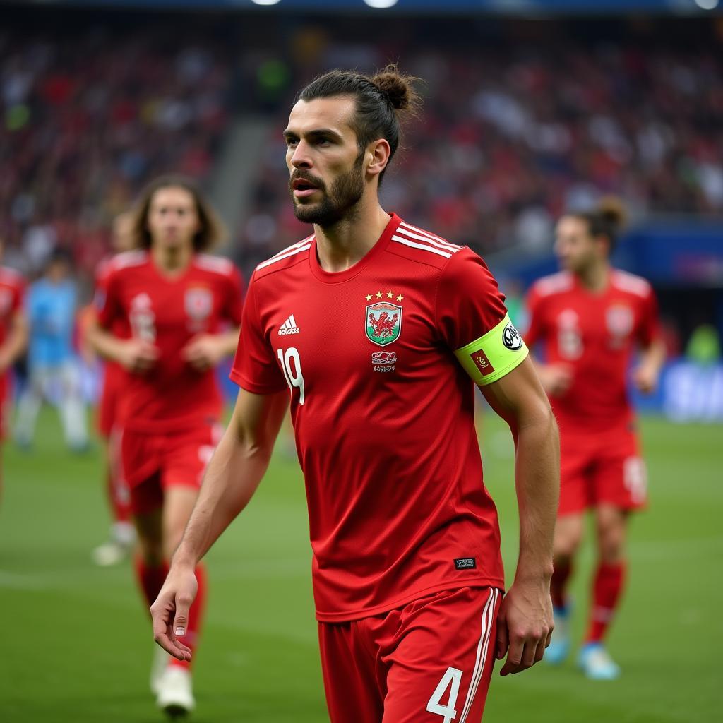 Gareth Bale dẫn dắt hàng công xứ Wales