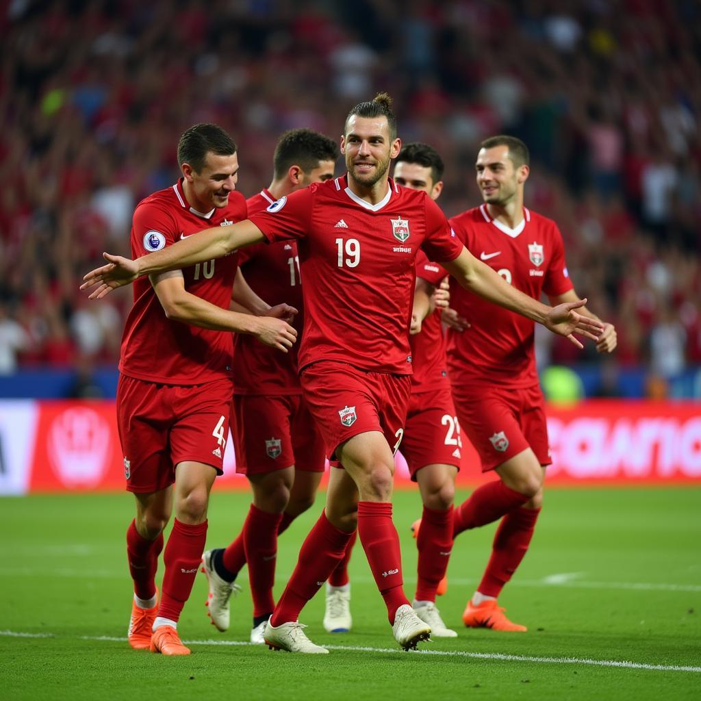 Gareth Bale là người hùng của Wales