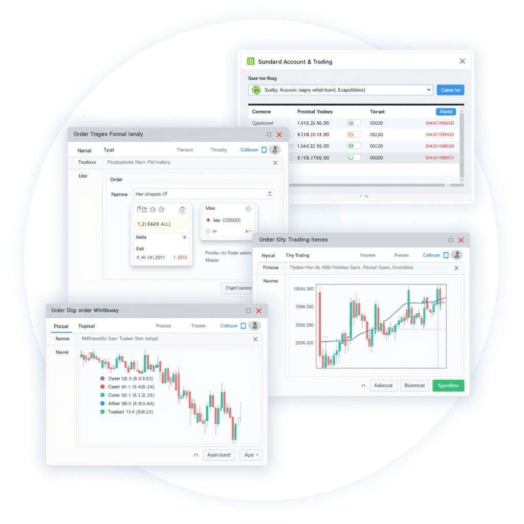 Standard Account Trading Platform Interface