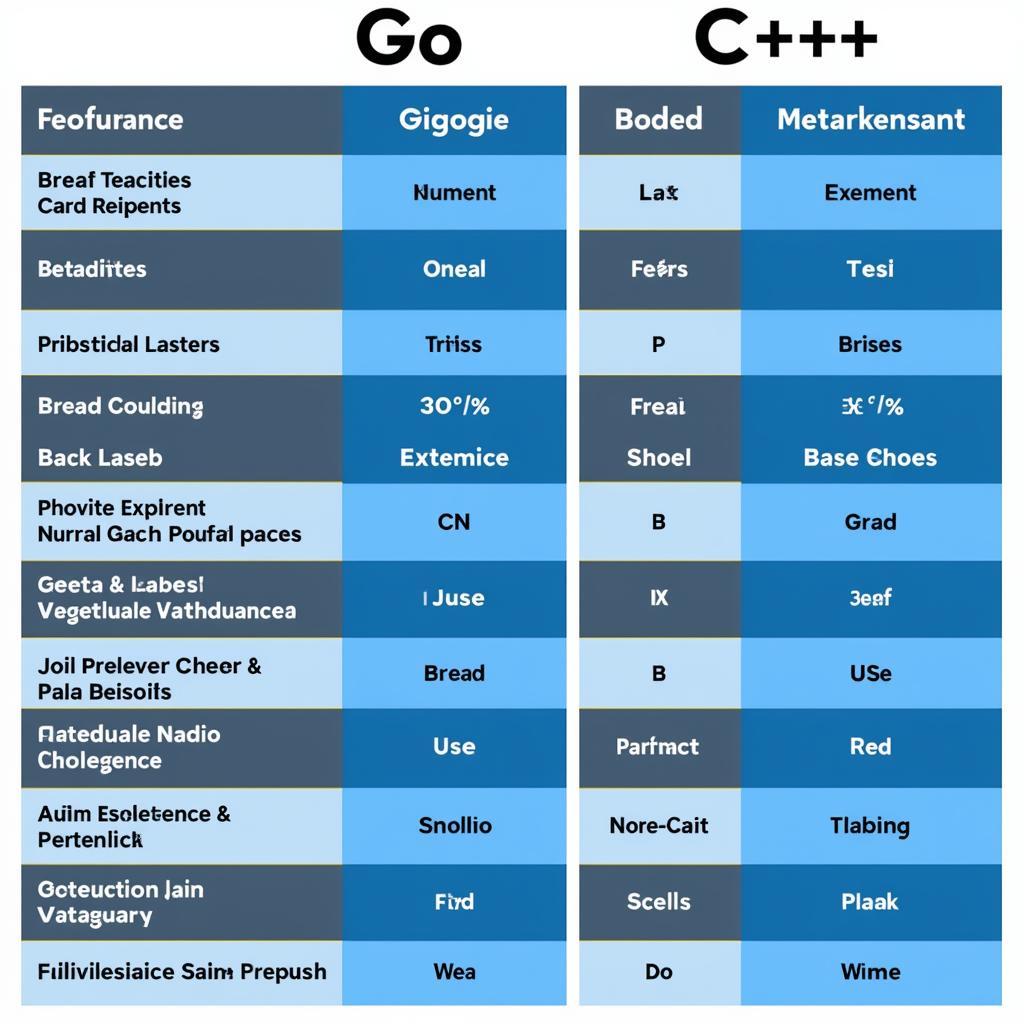 Go vs C++ Speed Comparison