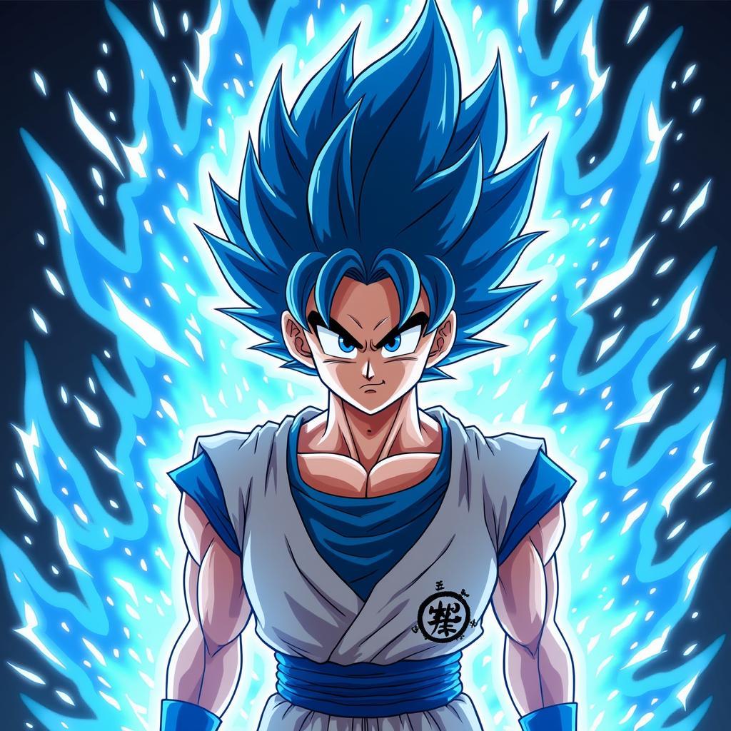 Goku Biến Hình Super Saiyan Blue