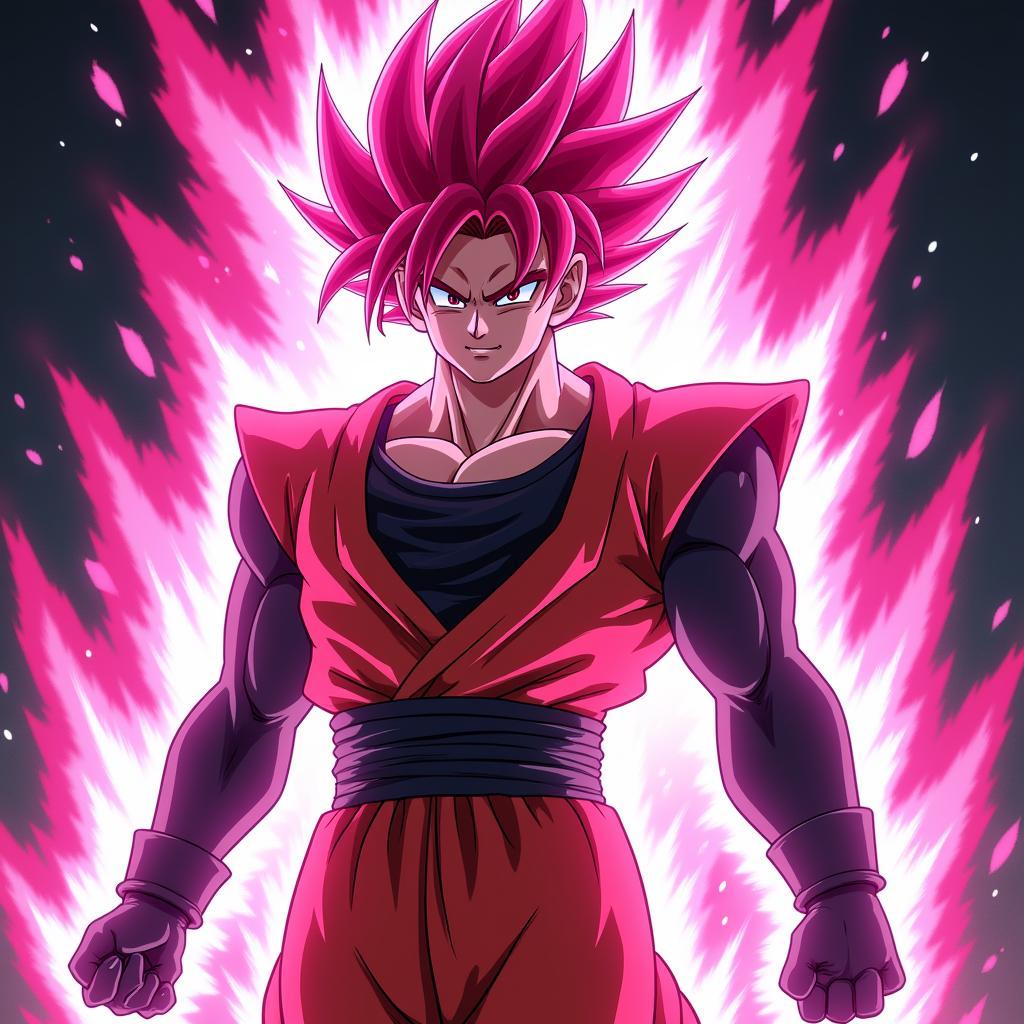 Goku Black biến hình thành Saiyan Rosé