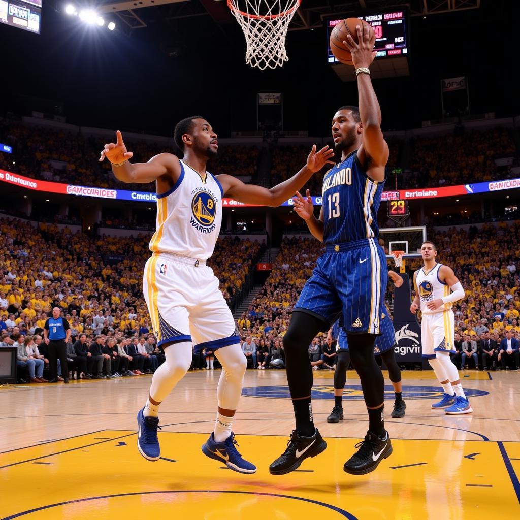 Golden State Warriors đối đầu Orlando Magic