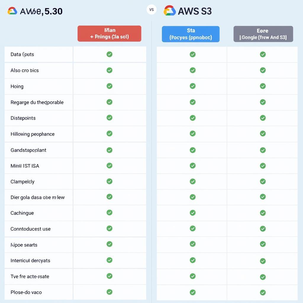 Google Cloud Storage vs AWS S3: So sánh trực quan