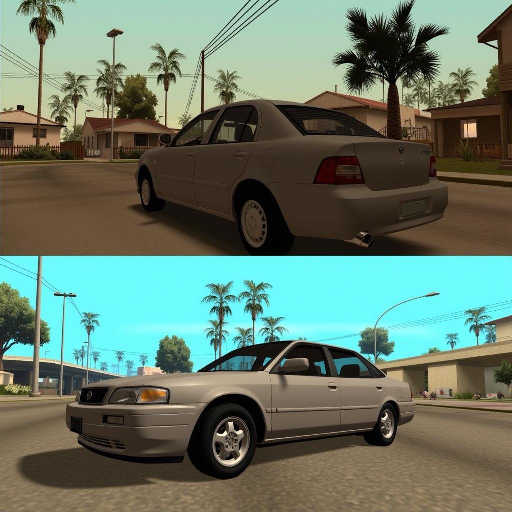 Sự khác biệt về đồ họa giữa GTA San Andreas và GTA 4